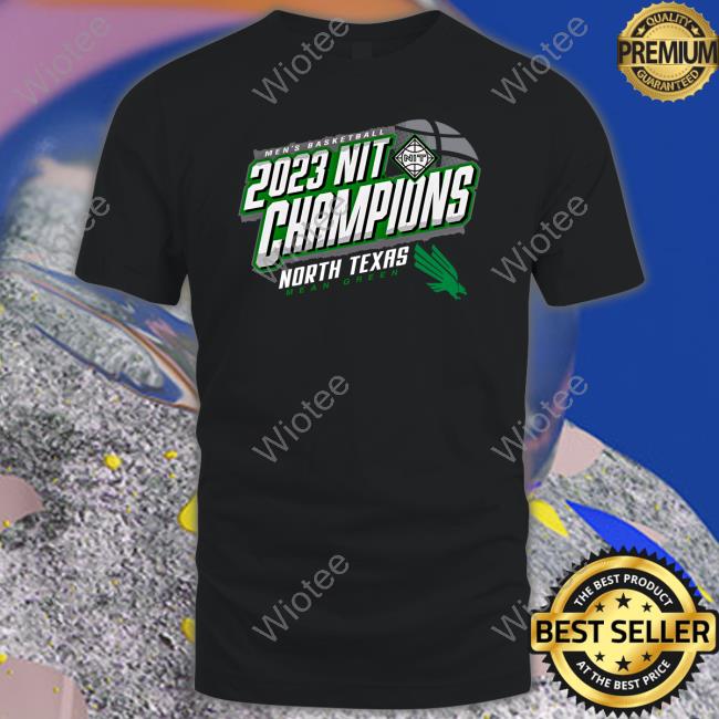 Official North Texas Mean Green 2023 NIT Champions T-Shirt