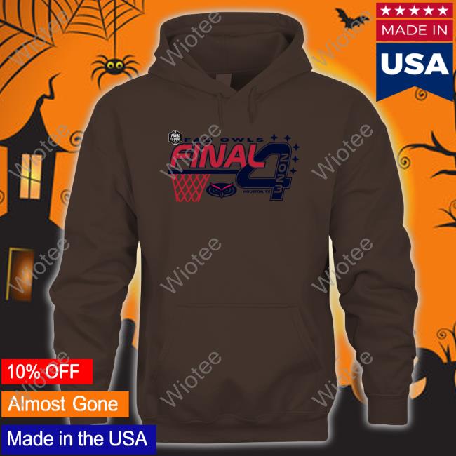 FAU Owls 2023 Final Four Oversized Shirt Official FAU Owls 2023 Final Four Oversized Tee Shirt