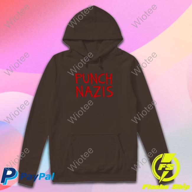 Original Punch Nazis Shirt Black