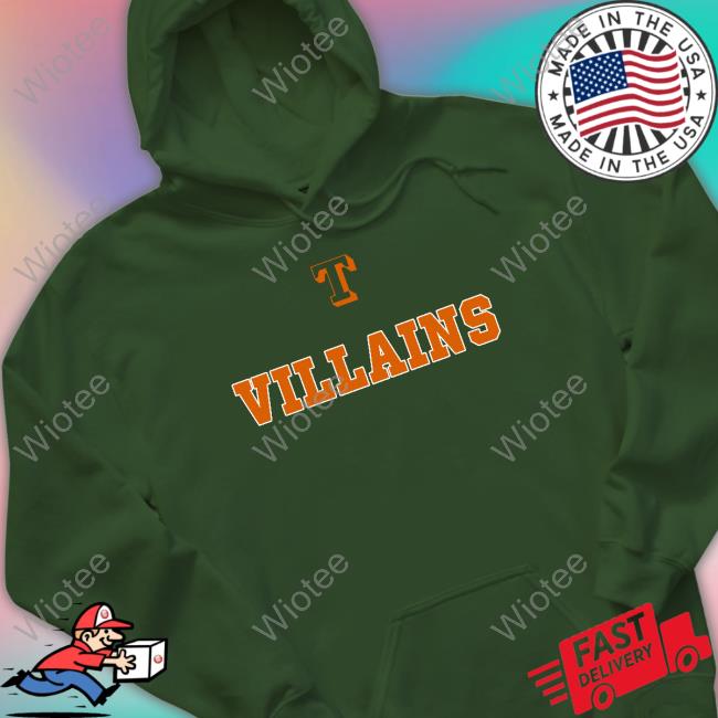Custom Ink Villains Hoodie Villains Shirt Black