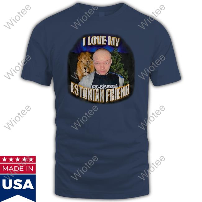 I Love My Estonian Friend Long Sleeve T Shirt Cooldog Merch