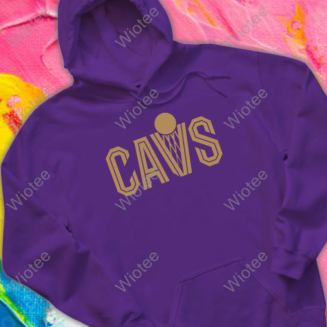 Cavs Tee Shirt Official Homage Black New Cavs T Shirt