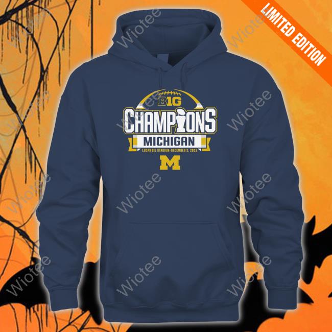 Big Champions Michigan Lucas Oil Stadium December 3 2022 Shirt