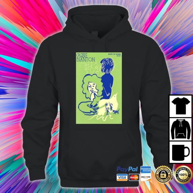 Official Carsie Blanton Body of Work 2023 Poster Tee Shirt