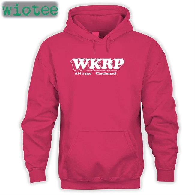 Super 70s Sports Merch Wkrp Am 1530 Cincinnati Hoodie Super 70s Sports Merch Wkrp Am 1530 Cincinnati Tee