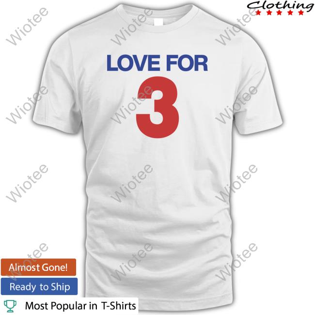 Love For 3 Hooded Sweatshirt Buffalo Sabres Stephen Whyno