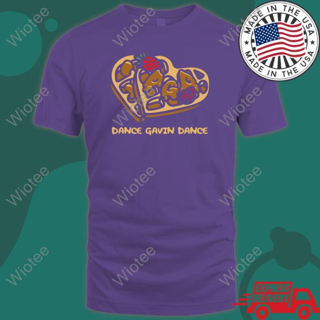 Dance Gavin Dance Waffle Black Tee Shirt