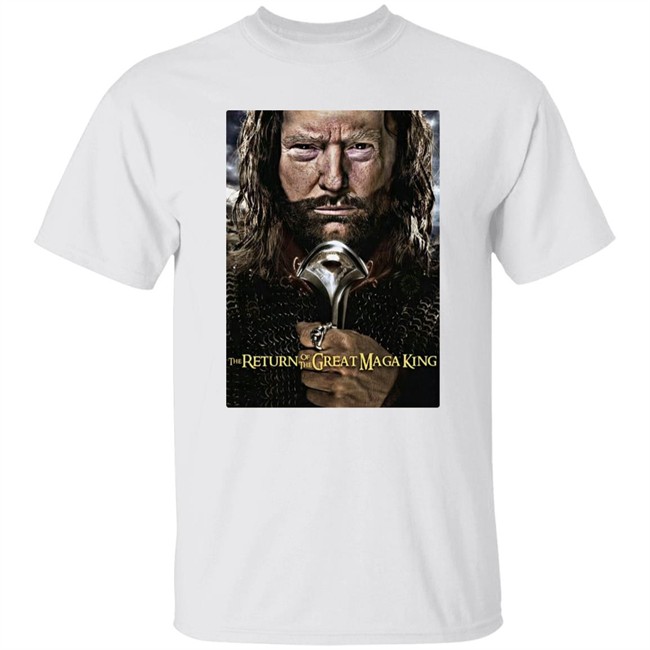 Trump The Return Of The Great Maga King T Shirt Biden