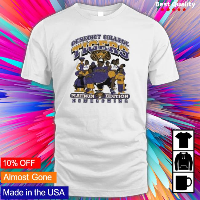 Lsu Tigers Benedict College Tigers Platinum Edition Homecoming T-Shirt