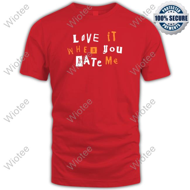 Avril Lavigne Merch Love It When You Hate Me Shirt Love It When You Hate Me Hoodie