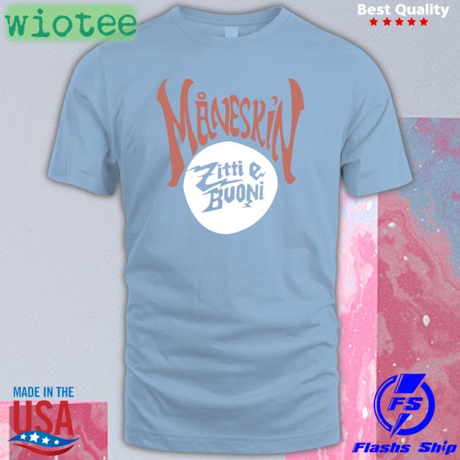 Måneskin Zitti E Buoni T Shirt Maneskin Merch
