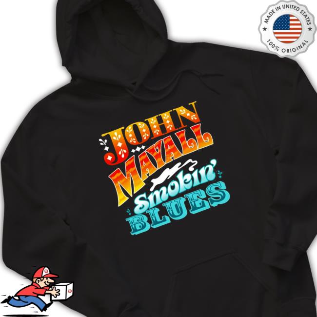 Official John Mayall Smokin Blues John Mayall Nice Art Long Sleeve Tee