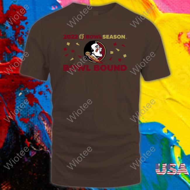 2022 Bowl Season Bowl Bound Hoodie Seminoles Equipment 2022 Bowl Season Bowl Bound Edition Limited Shirt White