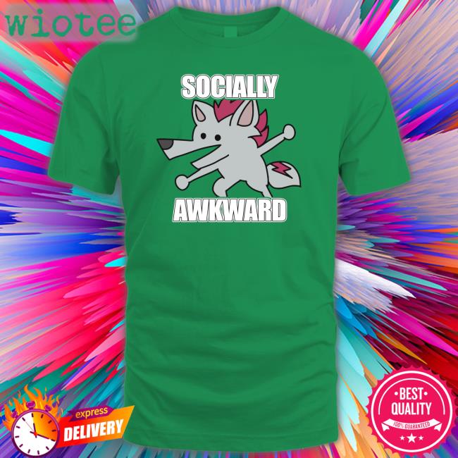 Socially Awkward Shreddyfox Long Sleeve Socially Awkward Shreddyfox Shirt Black
