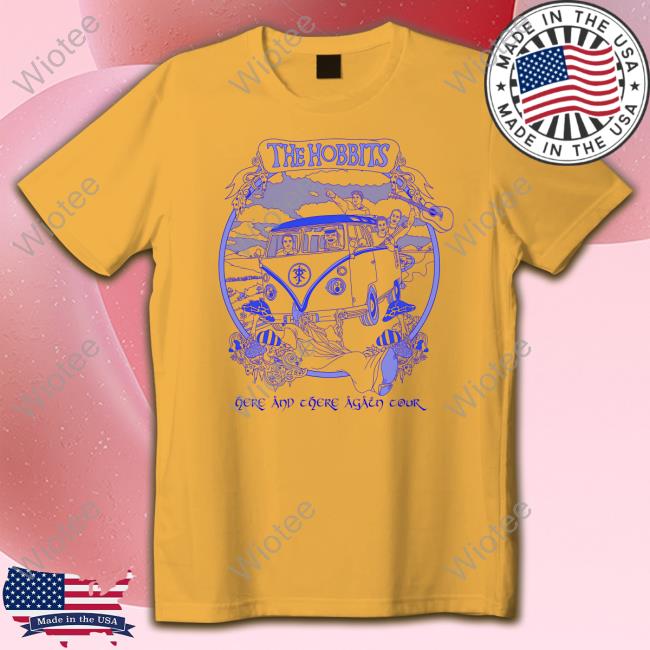 Official The Hobbits Tour White Tee The Hobbits Tour Tee Shirt Hobbit Son Tour Merch Elijah Wood