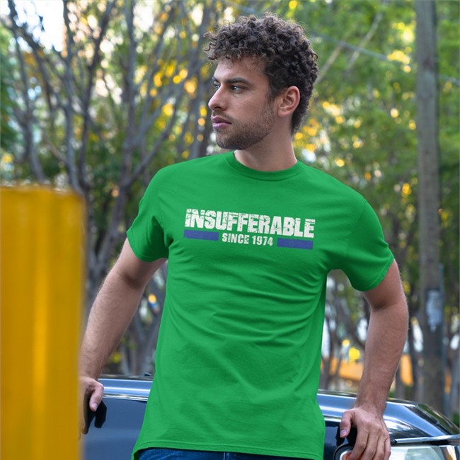 Alexi Lalas Insufferable Since 1974 Hoodie Jeremiah Oshan Insufferable Since 1974 Shirt Green