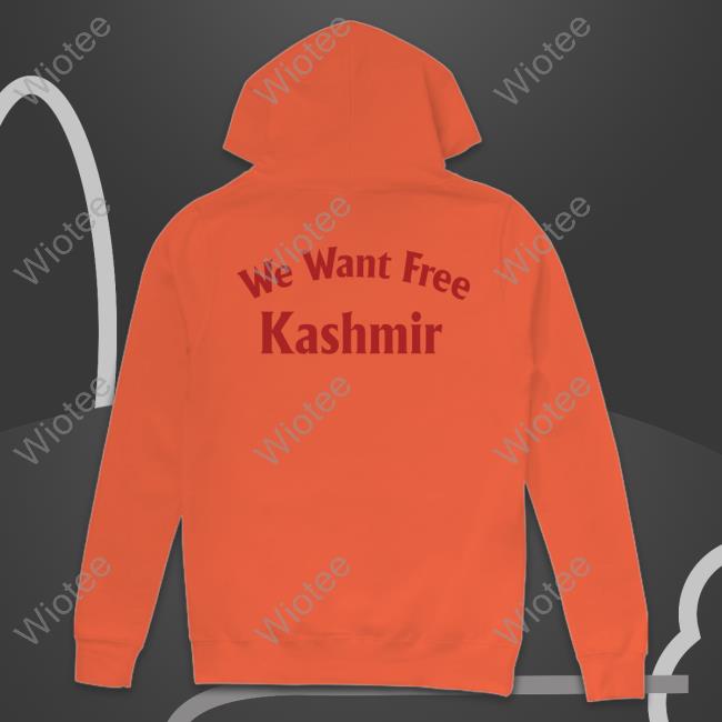 We Want Free Kashmir Tee Anas Kashmiri We Want Free Kashmir Shirt 2022