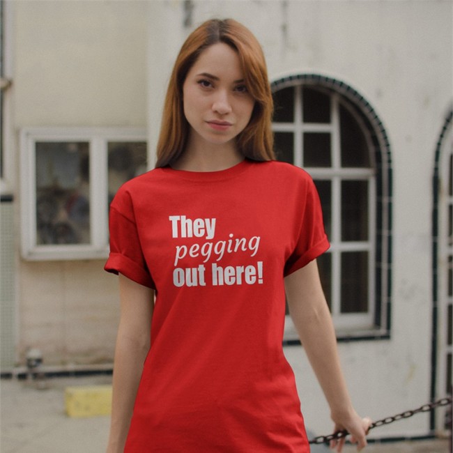 Bonfire They Pegging Out Here T-Shirt Keke Palmer’S Powerslide Bonfire Keke Palmer’S Powerslide They Pegging Out Here Shirt