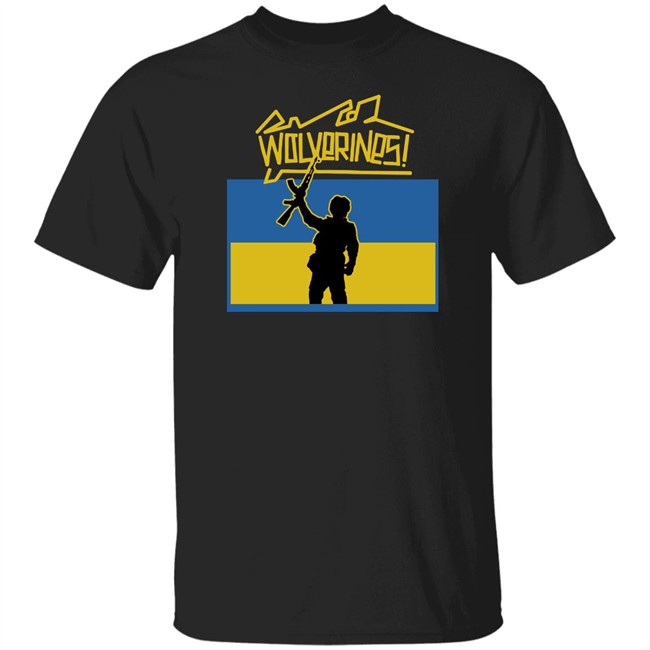 Asmdss Merch Wolverines Ukraine T Shirt Scott Detrow
