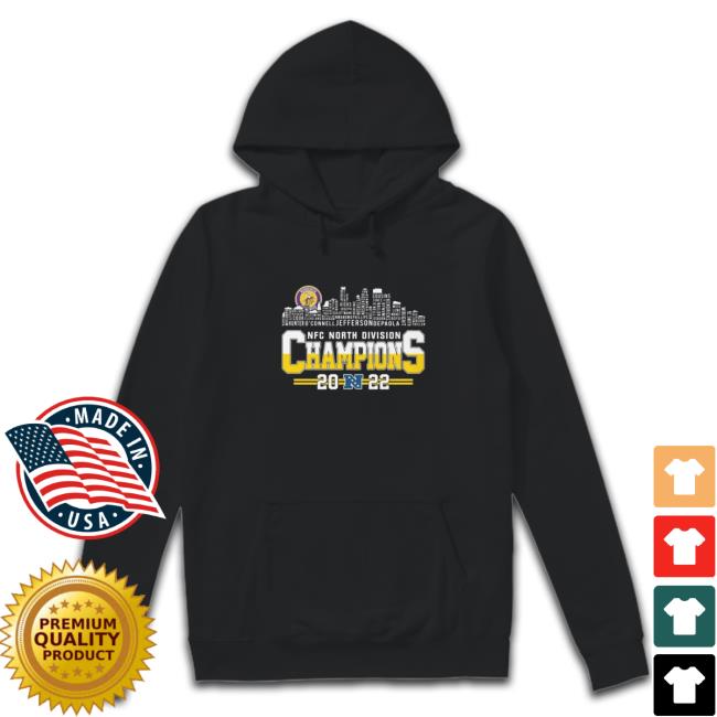 Minnesota Vikings City 2022 NFC North Division Champions 2008-2022 Shirt Minnesota Vikings City 2022 NFC North Division Champions 2008-2022 T-Shirt