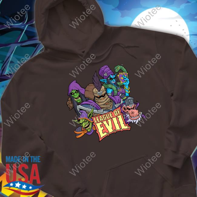 Limited Edition The League Of E.V.I.L Shirt Official The League Of E.V.I.L Shirt