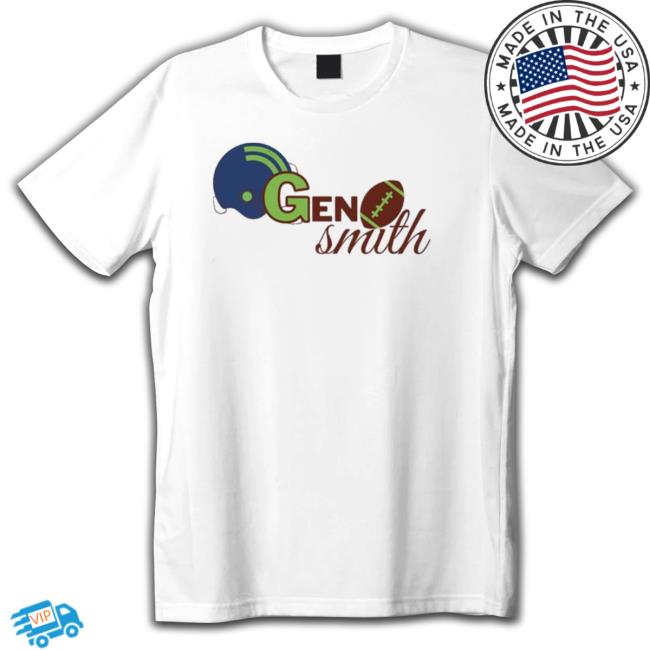 Eugene Cyril Geno Smith Iii Seattle Seahawks American Football Hooded Sweatshirt