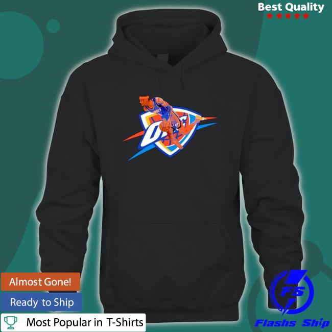Oklahoma City Thunder Shai Gilgeous-Alexander In Action T-Shirt Oklahoma City Thunder Shai Gilgeous-Alexander In Action shirt