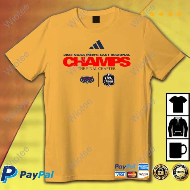 Ncaa FAU Owls 2023 Final Four Regional Champions Locker Room Shirts Ncaa FAU Owls 2023 Final Four Regional Champions Locker Room Shirt