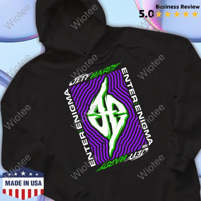 AEW Shop All Elite Wrestling Jeff Hardy Enter The Enigma Shirt