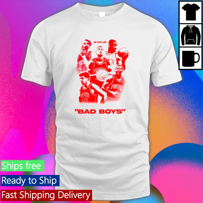 The Legends Tee - "Bad Boys" Pistons Shirts The Legends Tee - "Bad Boys" Pistons Hoodie