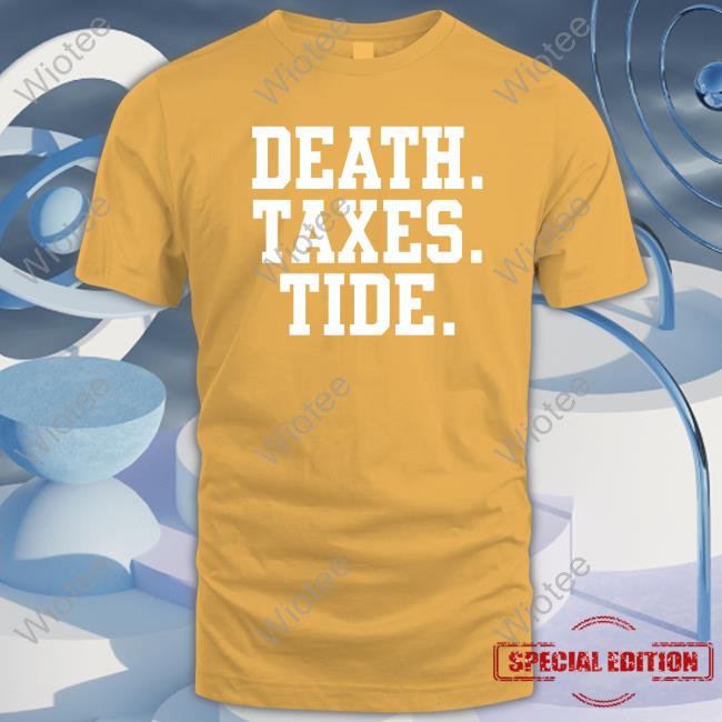 Barstool Sports Store Death Taxes Tide Shirt Rico Bo$Co Long Sleeve Tee Barstool Sports Store Death Taxes Tide Shirt Rico Bo$Co Long Sleeve
