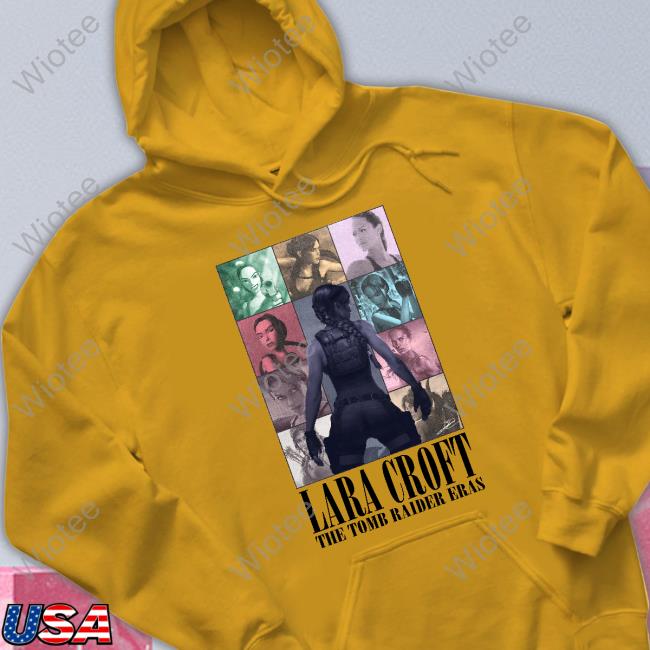 Lara Croft Tomb Raider Tee Zac Larashome Lara Croft The Tomb Raider Eras Shirt