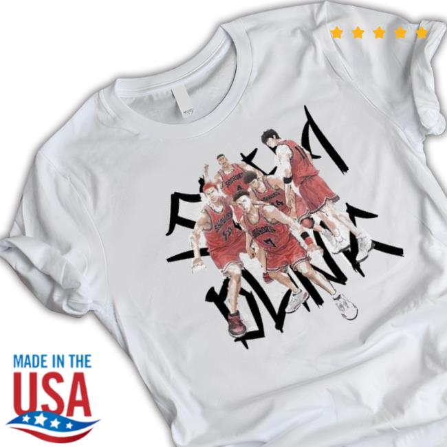 Basketball Anime Slam Dunk Cool Squad T-shirt