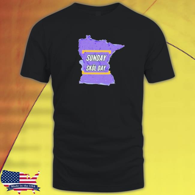 Minnesota Vikings Sunday Skol Day T-Shirt