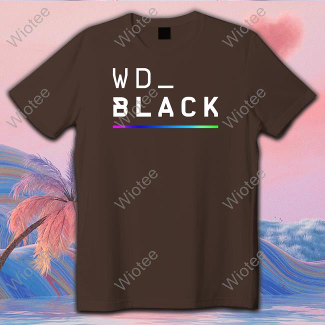 Official Wd_Black Color RGB Bar Shirt Hoodie Official Wd_Black Color RGB Bar Shirt Long Sleeve