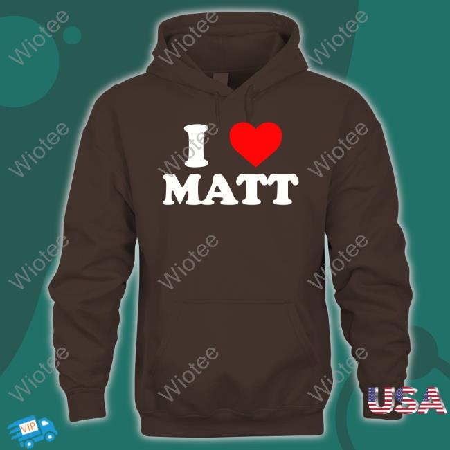 Official Nicolas Sturniolo I Love Matt Shirts Nicolas Sturniolo I Love Matt Tee Shirt