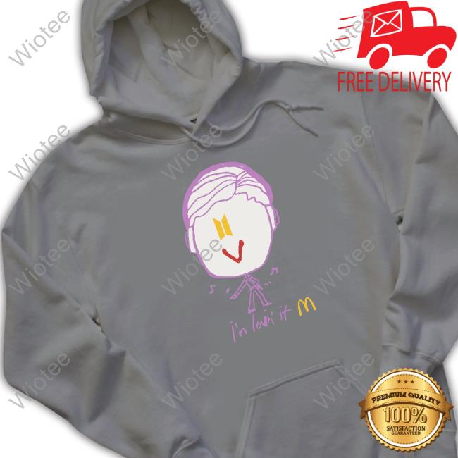 Bts X Mcdonald's V Saucy Shirts Bts X Mcdonald's V Saucy I'm Lovin It Hoodie