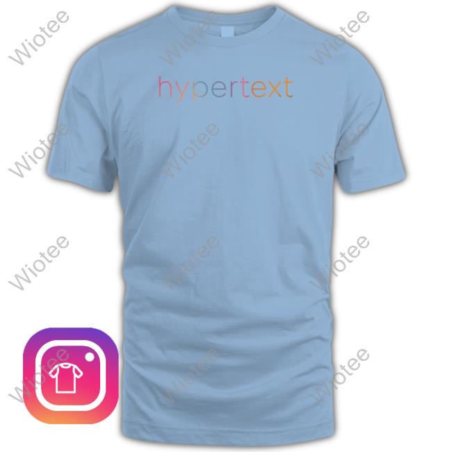 Official Hypertext Shirt Kottke.org Hypertext T Shirt Kottke.org