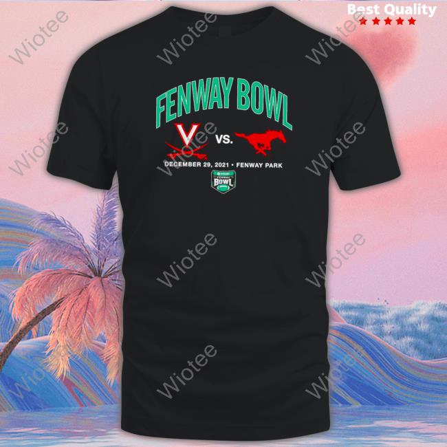 Official Virginia Cavaliers vs SMU Mustangs 2022 Fenway Bowl Dueling shirt Long sleeve t shirt