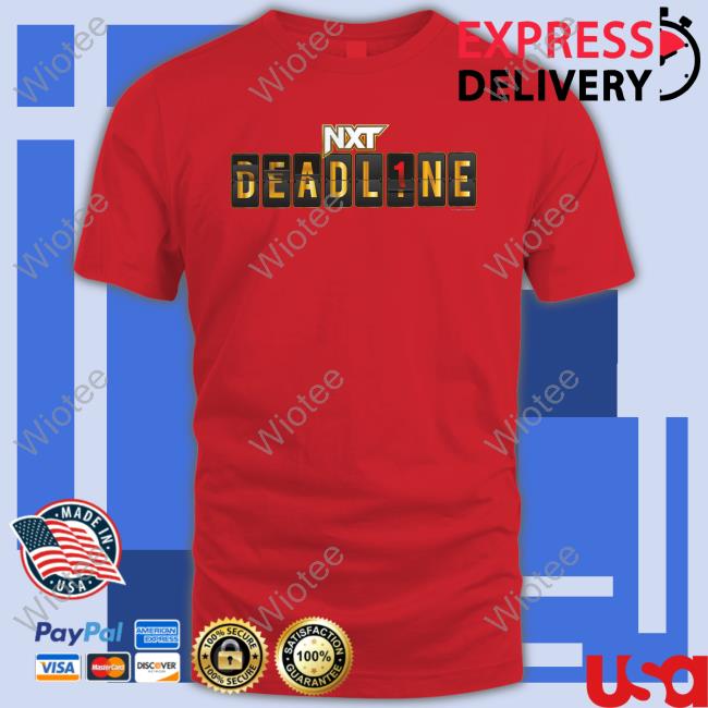 Official NXT deadline 2022 logo Long Sleeve Tee NXT deadline 2022 logo Shirt
