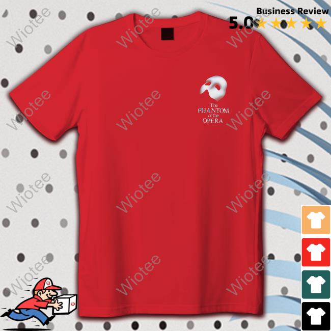 PhantomOpera Shop Platypus Merch The Phantom Of The Opera Broadway Logo T-Shirt
