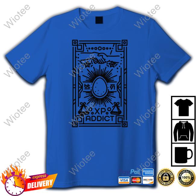 Join Crowdmade Shop Official Xp Addict Black Line Art Shirt BrandonTan91