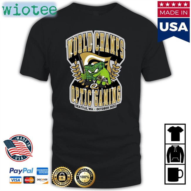 Hcs World Champions Tee Hcs World Champions Shirt Opticgaming World Champs Optic Gaming Seattle Wa October 2022