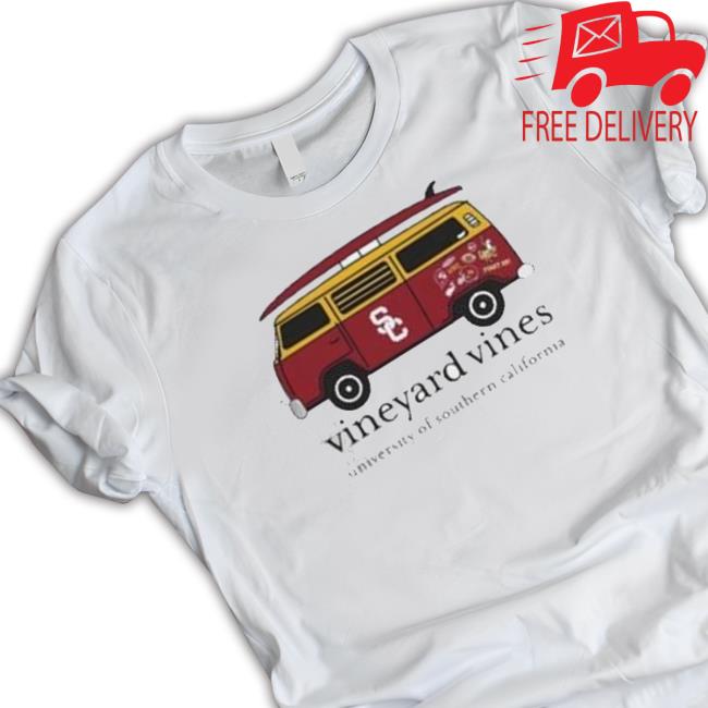 Official Usc Trojans Men’S Vineyard Vines Travel Tee Shirt Official Usc Trojans Men’S Vineyard Vines Travel T Shirt