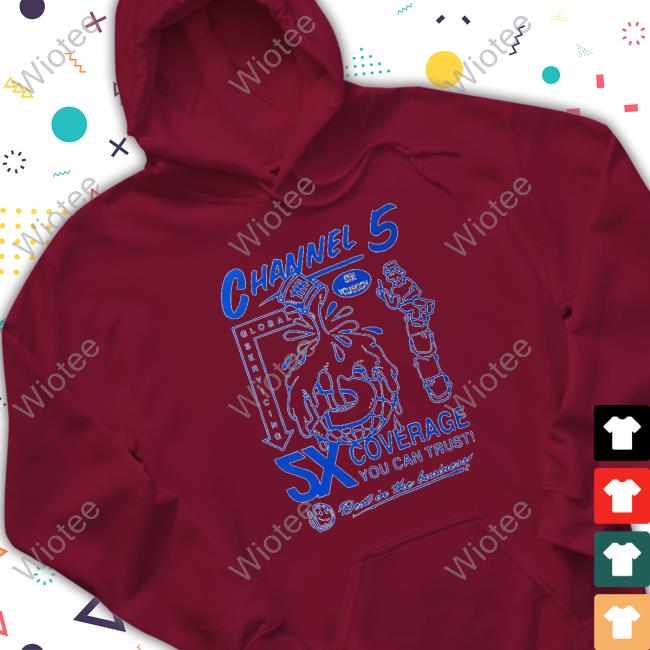 Channel 5 5X coverage nice art Sweatshirt Official Channel 5 5X coverage nice art Sweatshirt