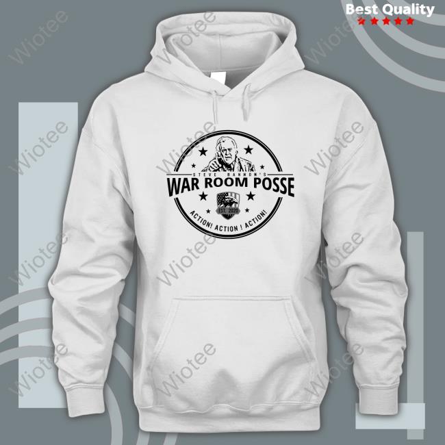 Steve Bannon's War Room Posse Hooded Sweatshirt Nataliegwinters