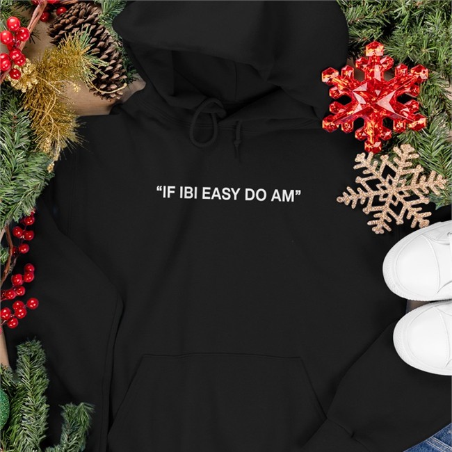If Ibi Easy Do Am Shirt Black
