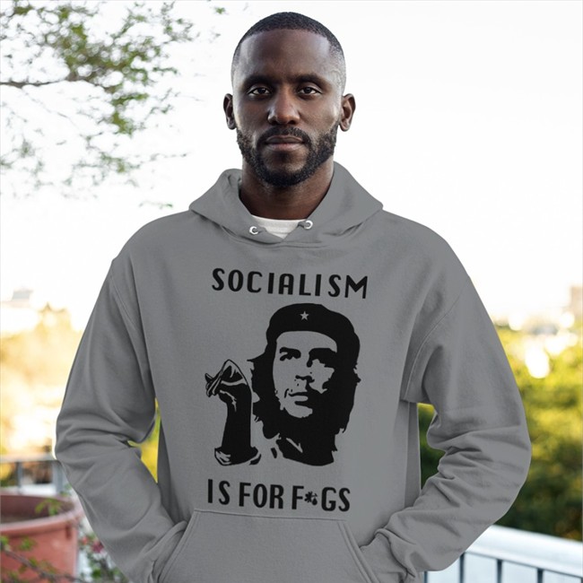 Steven Monacelli Steven Crowder Dallas Socialism Is For Fags Che Guevara Parody Shirt