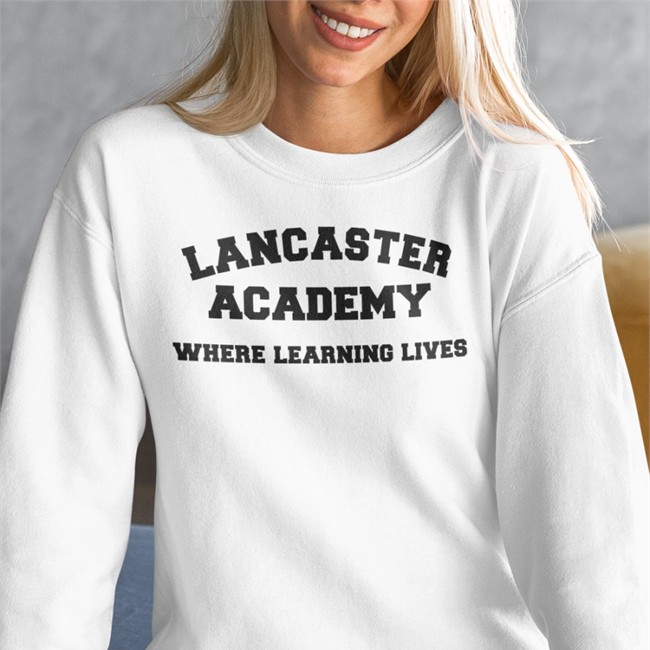 Lancaster Academy Where Learning Lives Tee Shirt Sarah Catherine Hook Kayserose2 Lancaster Academy Where Learning Lives Shirt