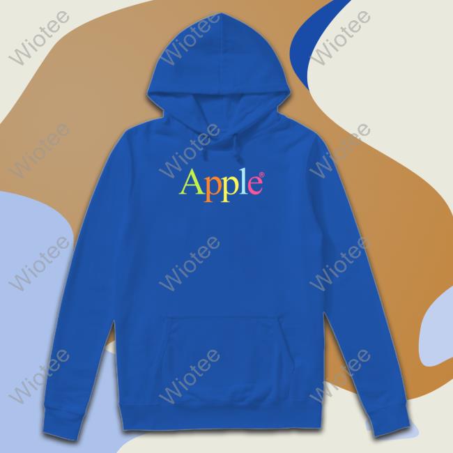 Original Apple Black Shirts Canoopsy Apple Edition Limited Long Sleeve Tee